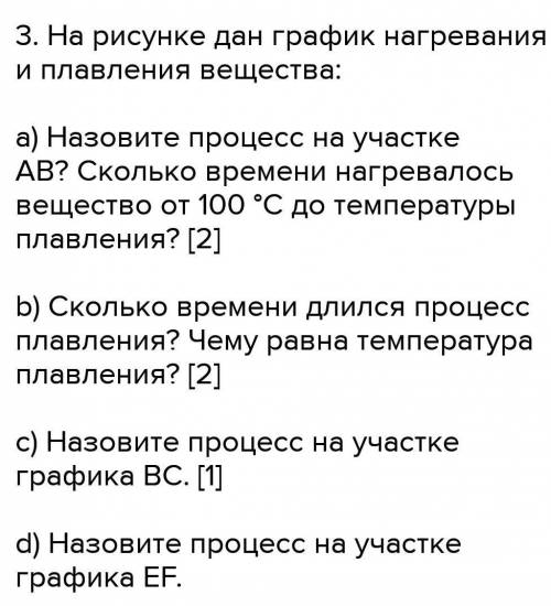 Назовите процесс на участке графика ВС.​