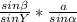 \frac{sin\beta }{sinY} *\frac{a}{sin\alpha }