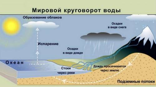 Приведите пример обратимых процессов в окружающей среде.