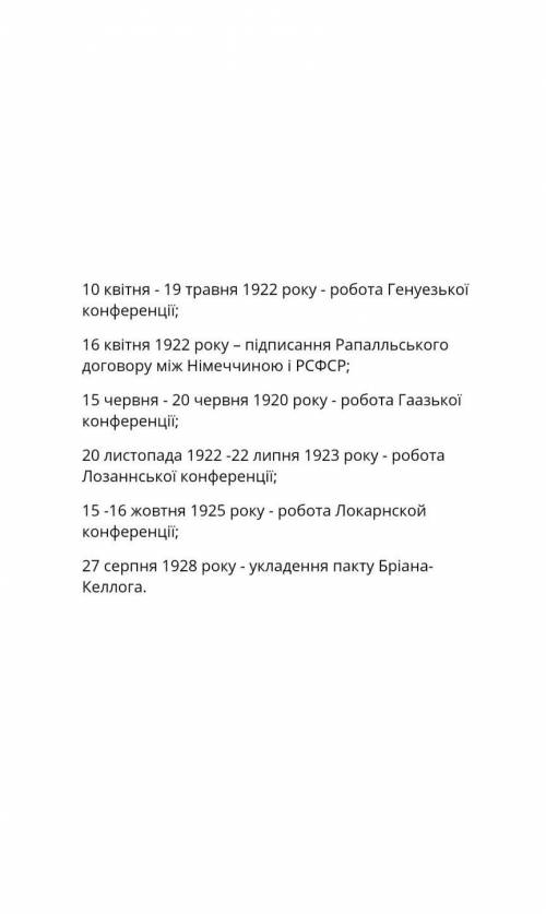 Визначте особливості міжнародних відносин у 1920-х роках