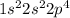 1{s}^{2} 2 {s}^{2} 2 {p}^{4}