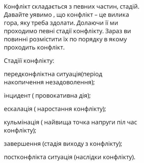 Змоделювати конфлікт.Це з громадянської освіти.​