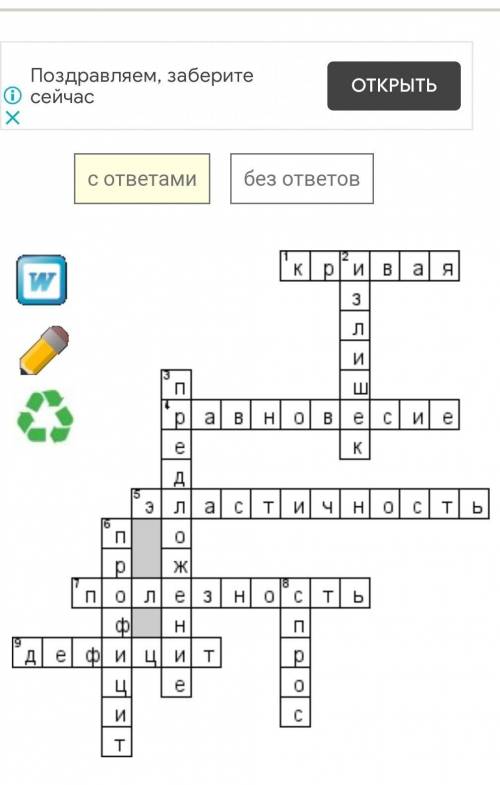 Экономика красфорд спрос предложения, конкуренция и зароботная плата кросфорд большой ​