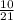 \frac{10}{21}