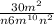 \frac{30m^{2} }{n6m^{10}n^{2} }