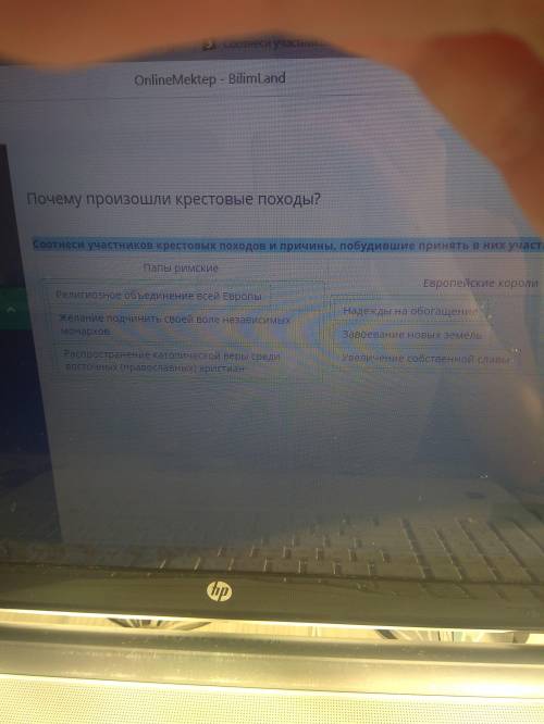 Соотнеси участников крестовых походов и причины, побудившие принять в них участие Папы римскиеЕвропе