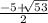 \frac{-5+\sqrt[]{53} }{2}