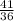 \frac{41}{36}