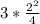 3*\frac{2^{2} }{4}