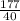 \frac{177}{40}