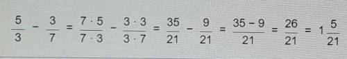 ВЫПОЛНИ ДЕЙСТВИЯ 1) 11/18+5/12= 2) 5/3-3/7=