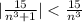 | \frac{15}{n^3+1}|< \frac{15}{n^3}