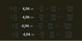 Заполни таблицу. x 5 31/32 y 4,04 x + y = ?, - или + дальше в дробях x – y = ?, - или + дальше в дро