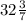 32 \frac{3}{7}