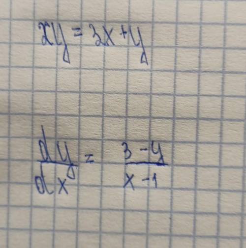 Найдите все целочисленные значения уравнения xy=3x+y