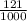 \frac{121}{1000}