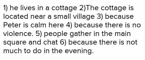 Writing. Task 2. Read the story about life in the countryside. My name is Peter. I live in the count