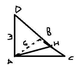 Через вершину A равностороннего треугольника ABC проведена прямая DA, перпендикулярная плоскости тре