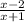 \frac{x - 2}{x + 1}