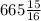 665\frac{15}{16}