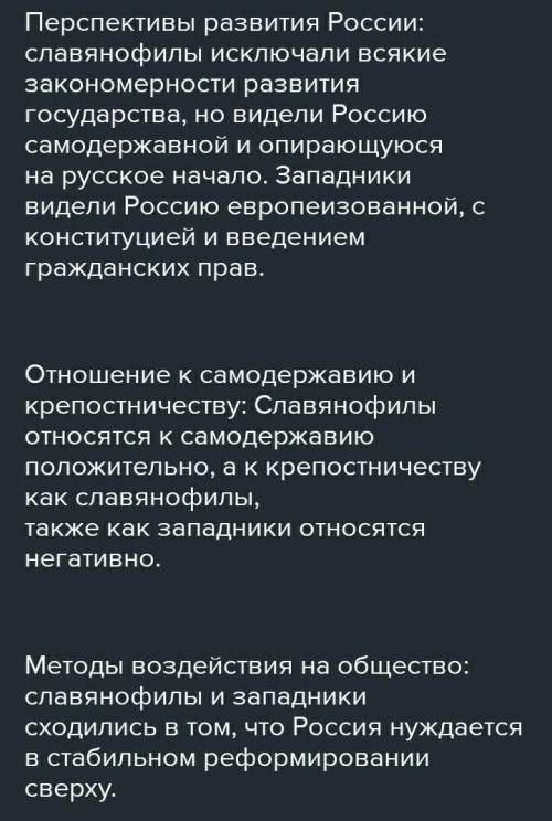 Славянофилы и западники. Взгляды славянофилов и западников на русский язык​