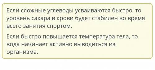 Здоровый образ жизни: спорт и здоровое питание. Урок 3 По данному началу спрогнозируй вывод текста.