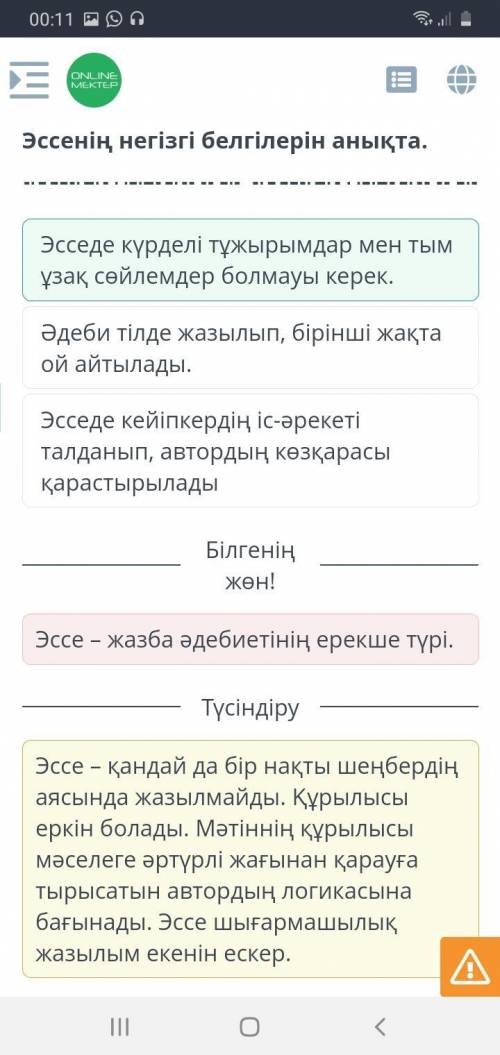 Ыбырай Алтынсарин «Қыпшақ Сейітқұл» әңгімесі. 4-сабақ Эссенің негізгі белгілерін анықта.Әдеби тілде