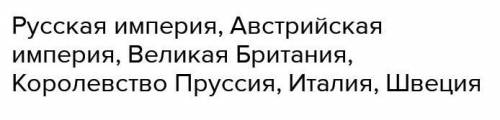 Главные противники Франции в ходе наполеонских войн. ​