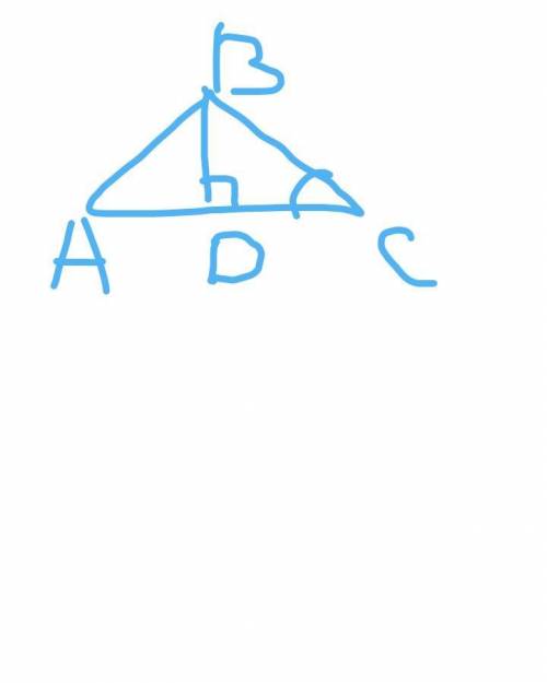 Найдити сторону треугольника ABC,если c=30°,a высота,AD равна 3м​