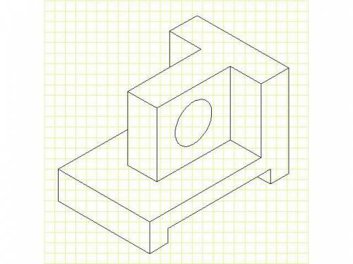 Необходимо построить изометрию по рисунку. либо ответ либо бан заранее​