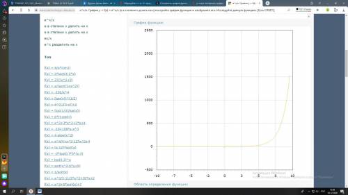 Построить график функции, 322 номер