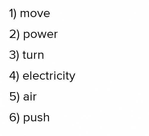 5 VOCABULARY Match the six highlighted verbs of movement in the text with the definitions below.Writ