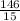 \frac{146}{15}