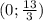 (0; \frac{13}{3})