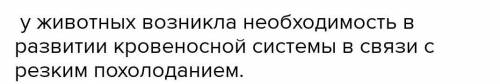 Почему у животных возникает необходимость в развитии кровеностной системы несколько предложений (или