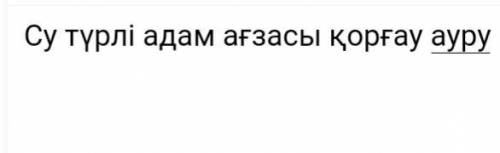 . Ауру, адам ағзасы, қорғау, су, түрлі [1] [ ] 5. Жаһандық, ғаламшар, мәселе, үлкен, су тапшылығы, ә