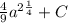 \frac{4}{9} a^{2\frac{1}{4} } +C