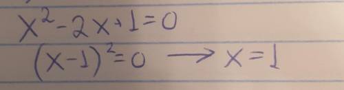 Функцію задано формулою f(x)=x2−2x+1. Знайдіть нуль функції​