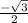 \frac{-\sqrt{3} }{2}