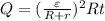 Q = (\frac{\varepsilon}{R+r})^2Rt \\