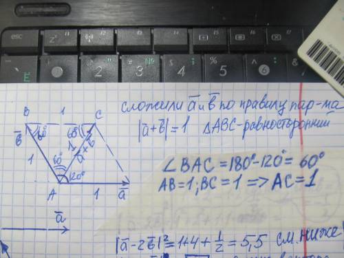 Первая строка это условие тема вектора