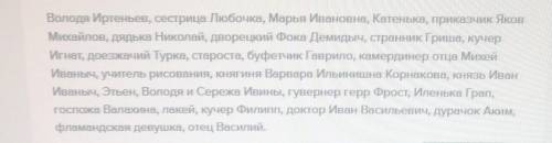 очень «Второстепенные» персонажи в повести «Детство».