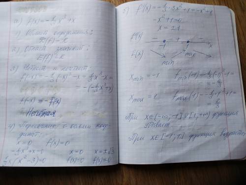 ЗНАТОКИ МНЕ ОЧЕНЬ НУЖНА Производные. Исследуя функцию y=f(x)=ax^3+bx^2+cx+d, нарисуйте график, когда