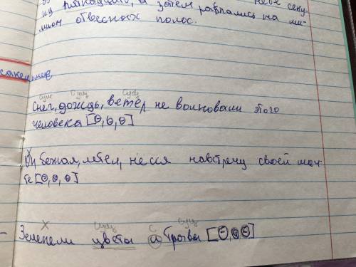 2. Найдите в тексте предложения с однородными членами и составьте их Схемы.Там ещё 3 строки,но нельз