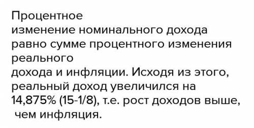 За рік реальні доходи населення знизилися на 12%. Витрати на придбання товару X зросли при цьому з 3