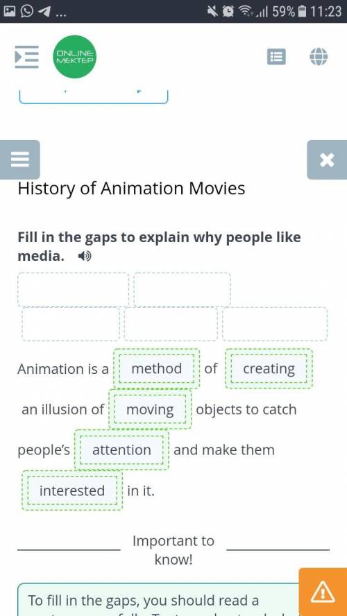 Read the question and choose the best answer. In which sentence can you choose: watching?In which se