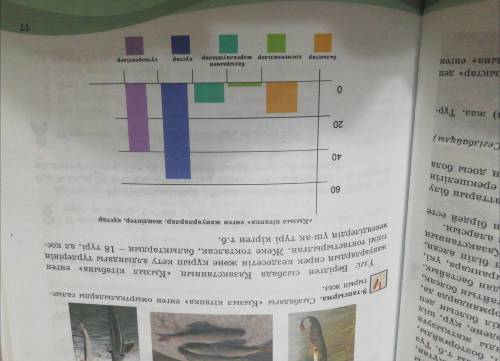 9-тапсырма. Сызбадағы Қызыл кітапқа өнген омыртқалыларды салыстырып жаз. Берілген сызбада Қазақстанн