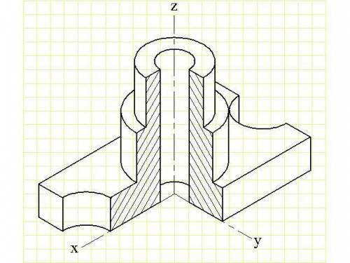 Черчение даю 70 бвллов.построить изометрию детали с вырезом в четверть. Смотрите приложение 7​