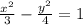 \frac{x^2}{3}-\frac{y^2}{4}=1