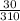 \frac{30}{310}